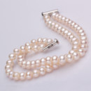 Classic White 5.5 - 6.5mm Freshwater Off-Round Pearl Bracelet