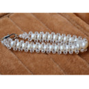 Inexpensive Stunning White 6 - 7mm Freshwater Drop Pearl Bracelets