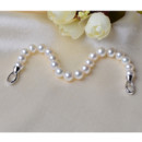 Elegant White 8 - 9mm Freshwater Round Bridal Pearl Bracelets