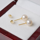 Affordable Classy White/ Pink/ Purple Freshwater Natural Pearl Earring Set