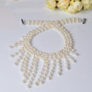 Affordable Beautiful White 6 - 7mm Freshwater Drop Pearl Necklace