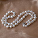 Beautiful White 6 - 7mm Freshwater Round Pearl Necklaces