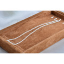 Discount White 2mm Freshwater Off-Round Bridal Pearl Necklaces