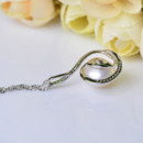 Gorgeous White Off-Round 11.5-12mm Freshwater Natural Pearl Pendants