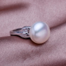 Affordable Stunning Pink/ White/ Purple 9.5 - 10.5mm Freshwater Pearl Ring
