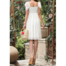 Short Chiffon Wedding Dresses