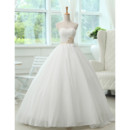 Inexpensive Classic A-Line Sweetheart Floor Length Satin Wedding Dress