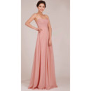 Classic Sweetheart Chiffon Floor Length Empire Bridesmaid Dress for Girls