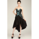 Pretty Sheath Sweetheart High-Low Chiffon Homecoming Dress for Girls