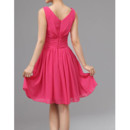 Short Chiffon Bridesmaid Dresses