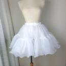 Party Black Organza Mini Tutus/ Skirts/ Wedding Petticoat