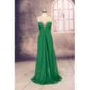 New Style Empire Sweetheart Long Chiffon Evening/ Prom Dress