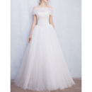 Beautiful Charming Ball Gown Strapless Wedding Dress with Detachable Wraps