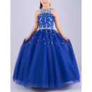 Affordable Pretty Ball Gown Sleeveless Floor Length Flower Girl Dress