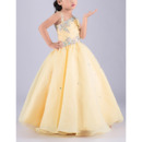 Long Flower Girl Dresses