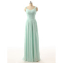 Best Sweetheart Floor Length Chiffon Bridesmaid/ Wedding Party Dress