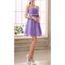 Short Chiffon Bridesmaid Dresses