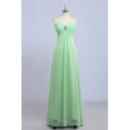 Inexpensive Empire Waist Sweetheart Full Length Chiffon Beach Bridesmaid Dress