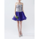 Inexpensive Sweetheart Mini/ Short Sequin Hipster Homecoming Dress
