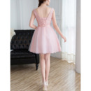 Short Chiffon Bridesmaid Dresses