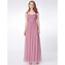 Amazing Sweetheart Floor Length Chiffon Bridesmaid Dress with Straps