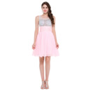 Girls Discount Mini/ Short Chiffon Homecoming/ Graduation/ Party Dress