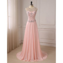 New Style Floor Length Chiffon Evening/ Prom/ Formal Dress