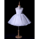 New Style Ball Gown Mini/ Short Flower Girl Dress for Wedding