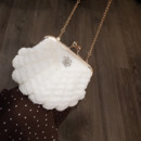 Beading White Wedding Party Evening Handbags/ Purses/ Clutches