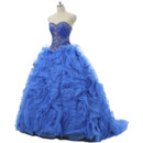 New Ball Gown Sweetheart Floor Length Prom/ Quinceanera Dress