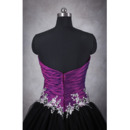 Inexpensive Ball Gown Sweetheart Floor Length Prom/ Quinceanera Dress