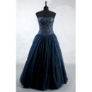 Custom Sweetheart Floor Length Beading Prom/ Party/ Formal Dress
