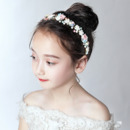 Flower Girl Rhinestone Hoop Headband Hair Accessory for Wedding