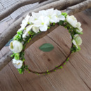 Flower Girl Floral Headband Hairband Headwear Hair Accessory