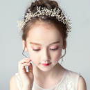 Flower Girl Beading Hoop Headband Hairband Headwear for Wedding