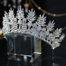 Alloy with Rhinestone Wedding Tiara/ Headpieces for Brides